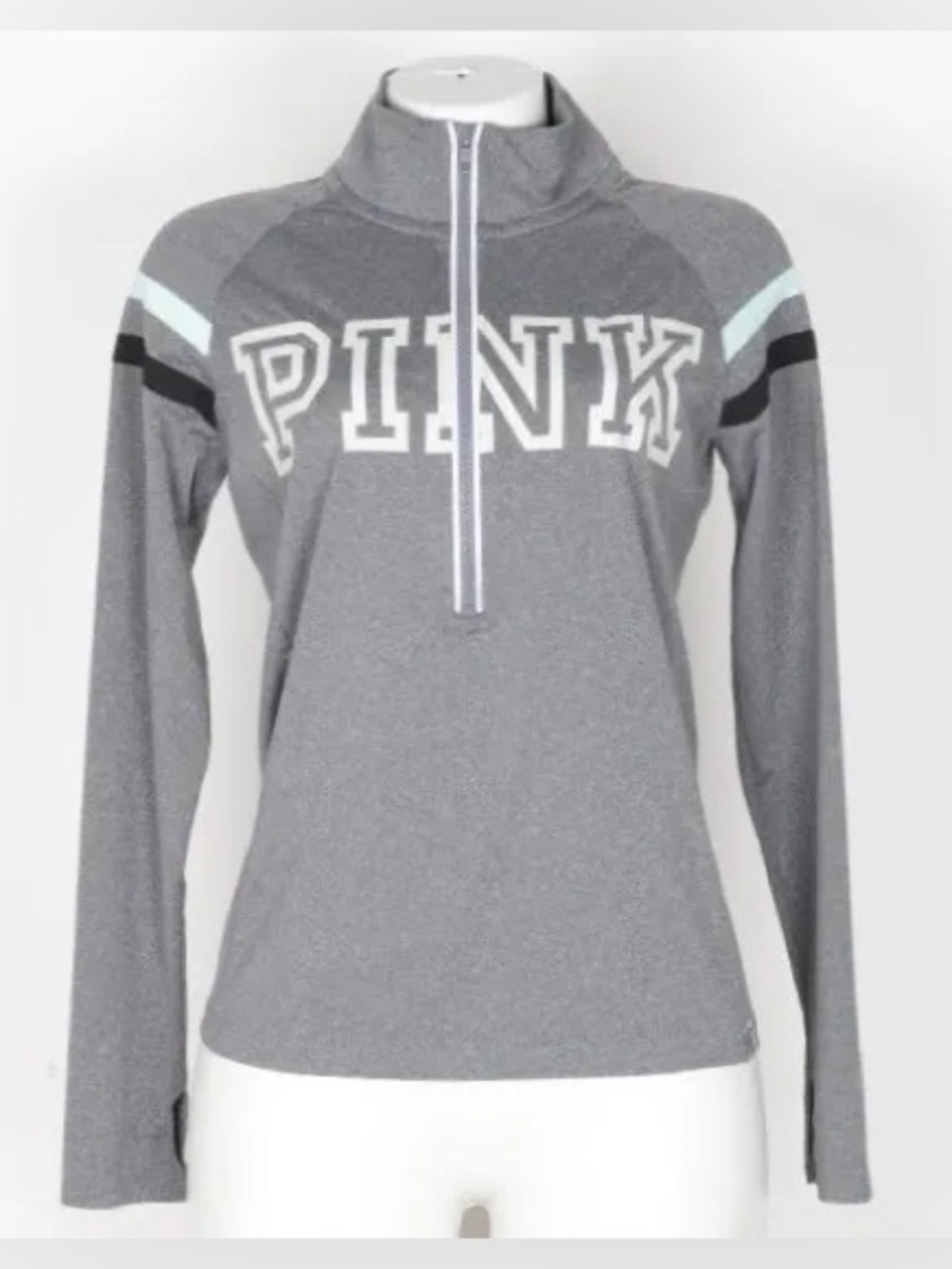 Victoria’s Secret PINK Grey Ultimate Jacket Sweatshirt Size Small Women’s